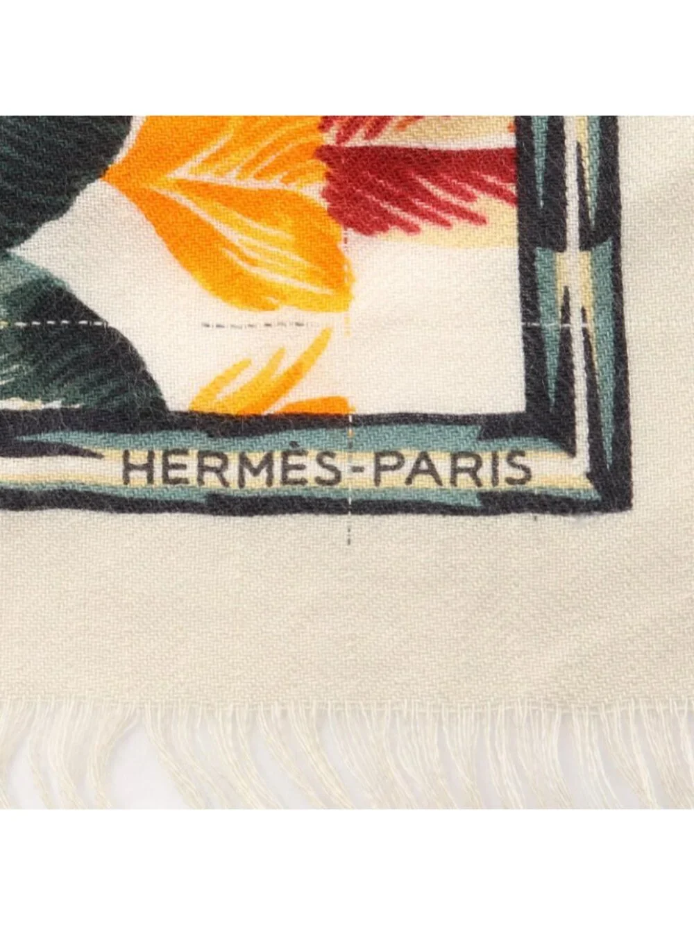 Hermes Shawl Rectangle Brazil Silk Scarf - Picture 2 of 9
